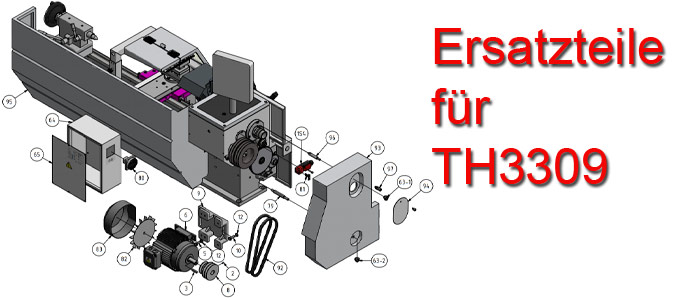 Optimum Drehmaschinen TH-3309 Ersatzteile