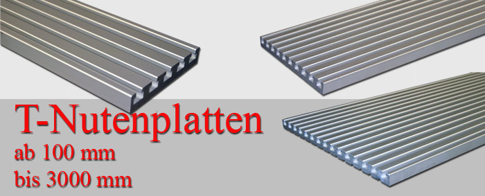 T - Nutenplatten