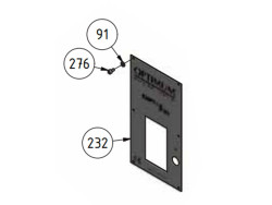 Abdeckung BF20V/LV/LDV < vorne >