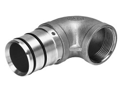 Bogen 90°, einseitig offen 80 mm / 1 ½