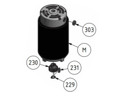 Bürstenabdeckung BF 20 V