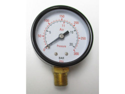 Manometer Ø50, G1/4, 0-20BAR
