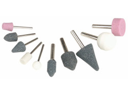 Schleifstifte-Set 10-teilig (5 x 3 mm, 5 x 6 mm)