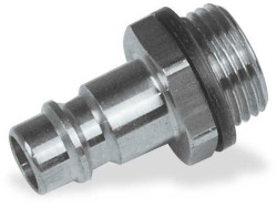 Stecknippel Stahl 3/8 Außengewinde
