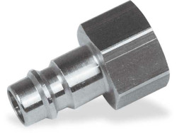 Stecknippel Stahl ¼ Innengewinde