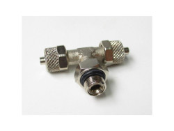 T-Stück G1/8 2x Ø4mm Leitung