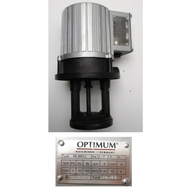 Kühlmittelpumpe B30BS/B28V/B34H/V/MB4PV Pos. 49 Ersatzteile Optimum  OPTIdrill Art.-Nr.0302130349 - CNC Drehmaschinen Fräsmaschinen und Zubehör  Shop