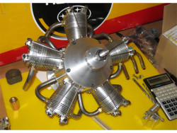 5-Zylinder Sternmotor 82 ccm