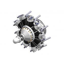 9-Zylinder-Sternmotor