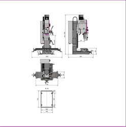Bohr-Fräsmaschine OPTImill MH 35G