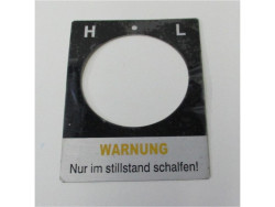 Label BF20V/LV/LDV
