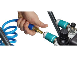 Sicherheits-Schnellkupplung mit Schlauchtülle 6 mm