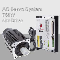 simDrive AC Servo System 750W Set