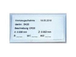Spannzangenfutter BT20 ER20