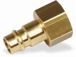 Stecknippel mit Innengewinde ¼ IG