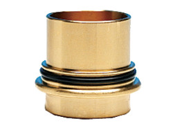Wasserabscheider Messing für 28mm T-Verbinder